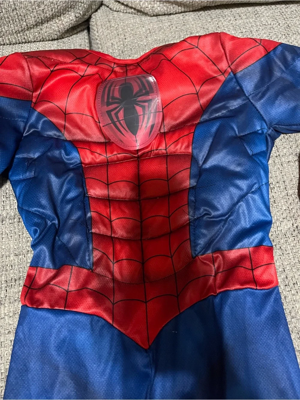 Red & Blue Spider Hero Kids Costume - Classic Superhero Outfit